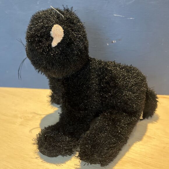Ganz Webkinz Black Cat Plush Stuffed Animal Toy HM135 - Picture 2 of 7